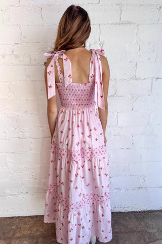 Floral Smocked Maxi Dress
