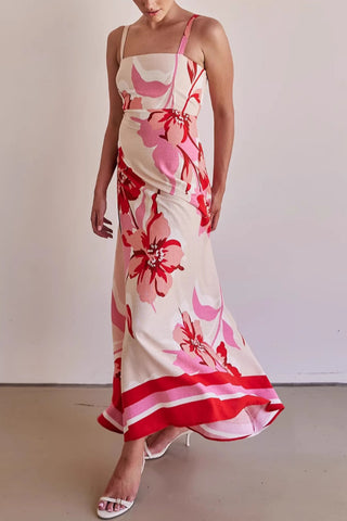 Floral Print Casual Dress