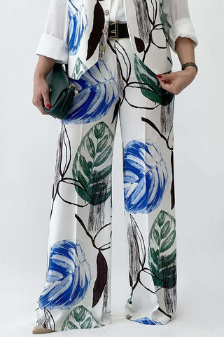 Elegant Floral Two-Piece Set