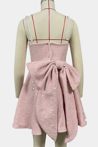 Sequin Embellished Evening Dress