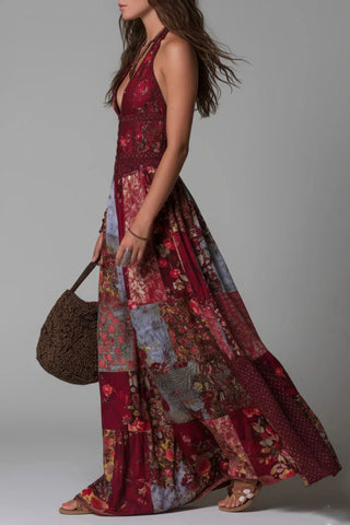 Print Patches Dress