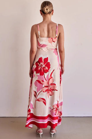 Floral Print Casual Dress