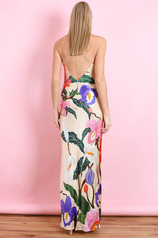 Floral Maxi Vacation Dress
