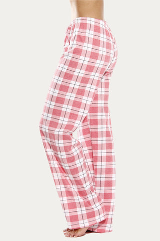 Relaxed Plaid Lounge Pants