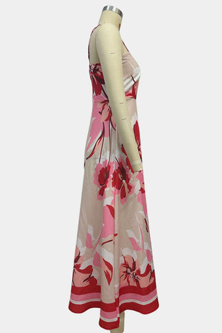 Floral Print Casual Dress