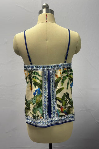 Flowy Printed Camisole Top