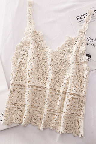 Crochet Lace Tank Top