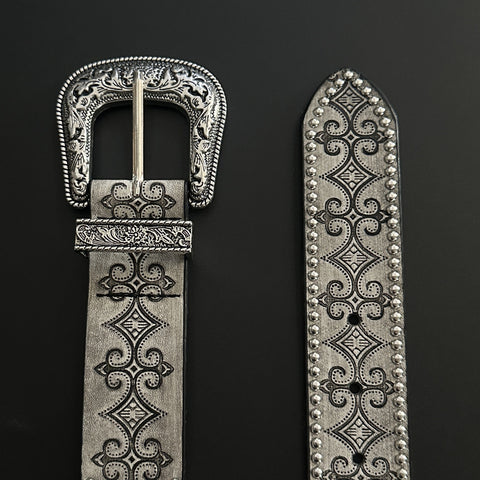 Embossed Stud Belt