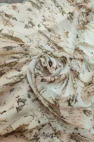 V-Neck Floral Ruffle Dress