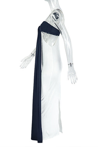 Tie-Front Maxi Casual Dress