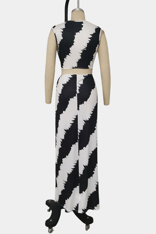 Stylish Cut-Out Maxi Dress