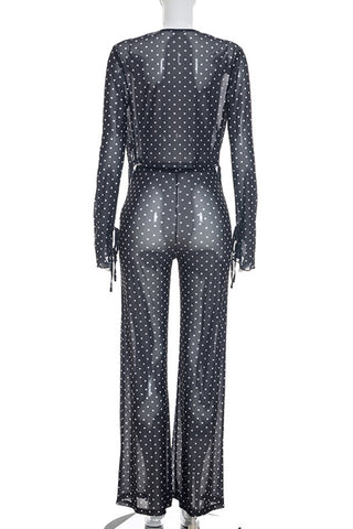 Polka Dot Pants Set