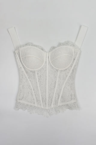 Lace Trim Tank Top