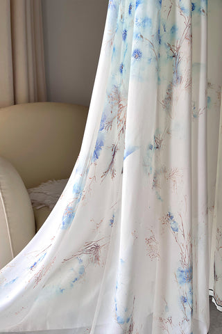 Long-Sleeve Floral Maxi Dress