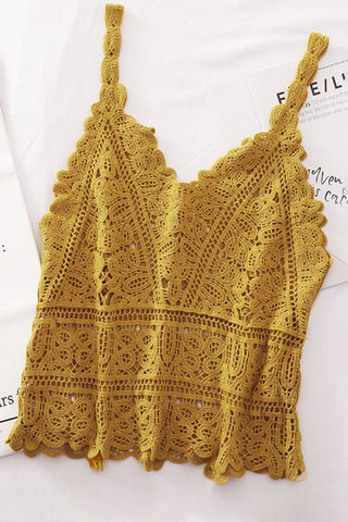 Crochet Lace Tank Top