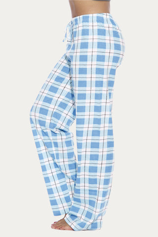 Relaxed Plaid Lounge Pants