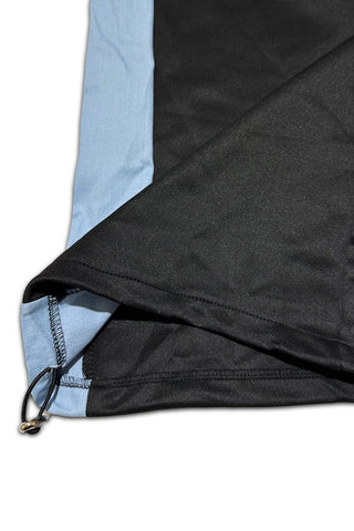 Two-Tone Zip-Up Pant Set