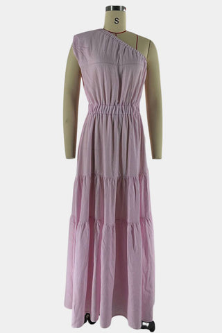 One-Shoulder Maxi Dress
