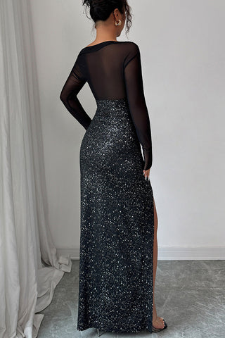 Elegant Off-Shoulder Evening Gown