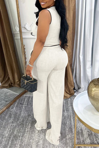 Elegant Two-Piece Pants Set