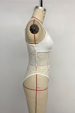 Strappy Lace Bodysuit