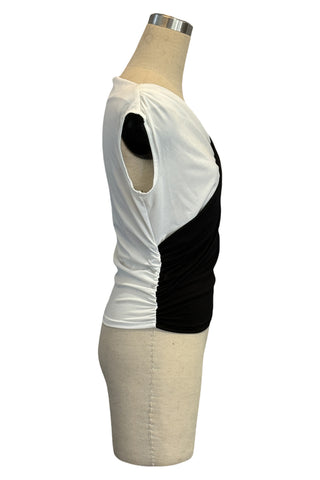 Off-Shoulder Draped Tank Top