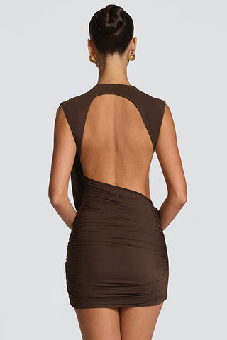 Draped Design Casual Dress