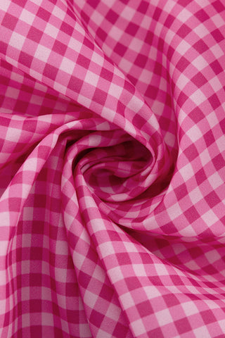 V-Neck Ruffled Casual Dress