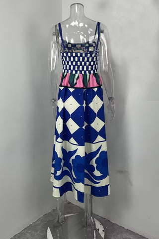 Cherry Graphic Spaghetti Strap Dress