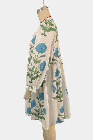 Floral Print Casual Dress