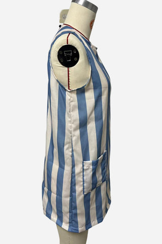 Striped Sleeveless Casual Dress