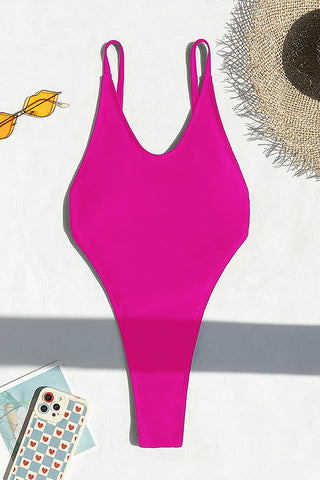 Sleek One-Piece Swimsuit