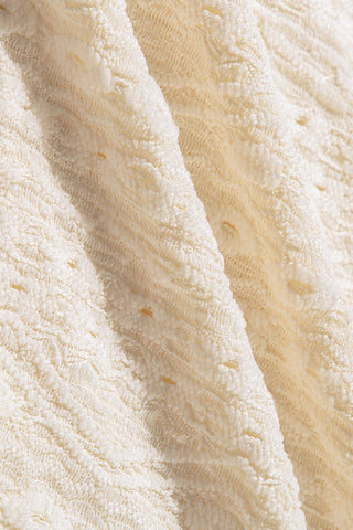 Sleeveless Textured Knit Top