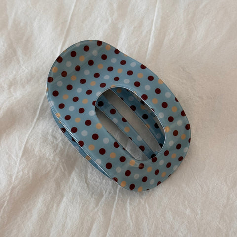 Floral Polka Dot Plaid Bow Butterfly Hair Clip