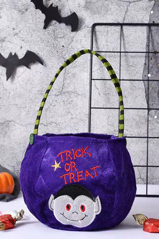 Patterned Halloween Character Tote Bag