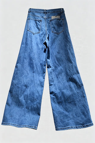 Studded Arch Detail Straight Jeans