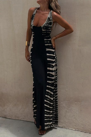 Spirited Tie-Dye Maxi Dress