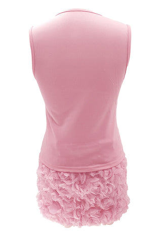 Elegant Button-Down Skirt Set