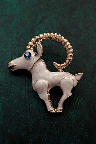 Nature-Inspired Decorative Brooch
