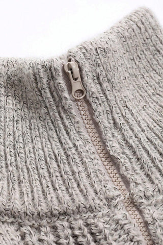 Ribbed Turtleneck Sweater
