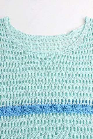 Crochet Sleeveless Casual Dress