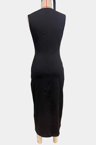 Elegant Bow Accent Casual Dress