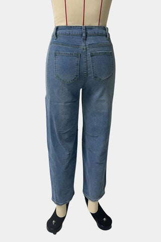 Classic Straight-Leg Jeans