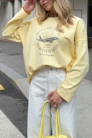Graphic Long Sleeve T-Shirt