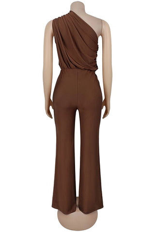 Elegant One-Shoulder Jumpsuit