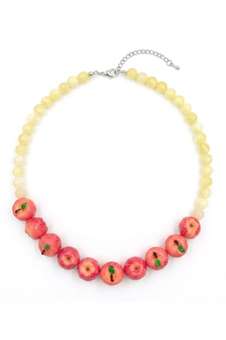Fruit-Shaped Beaded Necklace