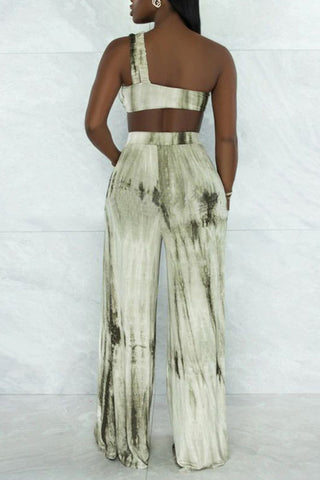 Stylish Two-Piece Pants Set with Unique Design