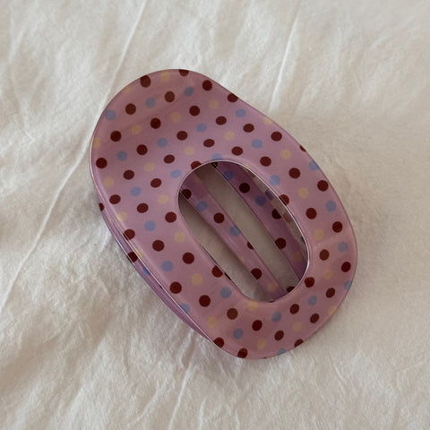 Floral Polka Dot Plaid Bow Butterfly Hair Clip