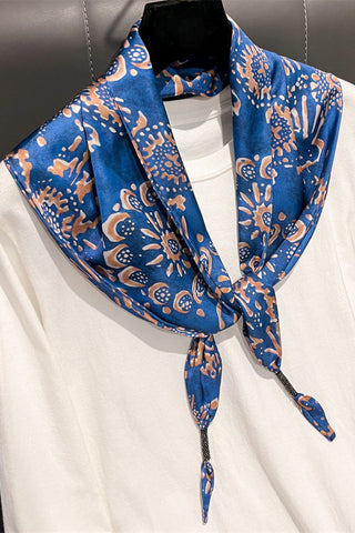 Paisley Print Tie Scarf