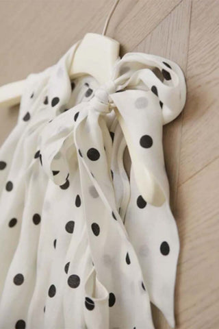 Polka Dot Bow-Tie Tank Top